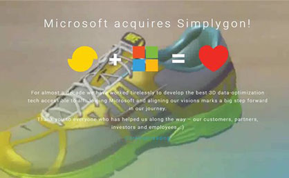 微軟收購Simplygon  意在Win10創(chuàng)造者更新